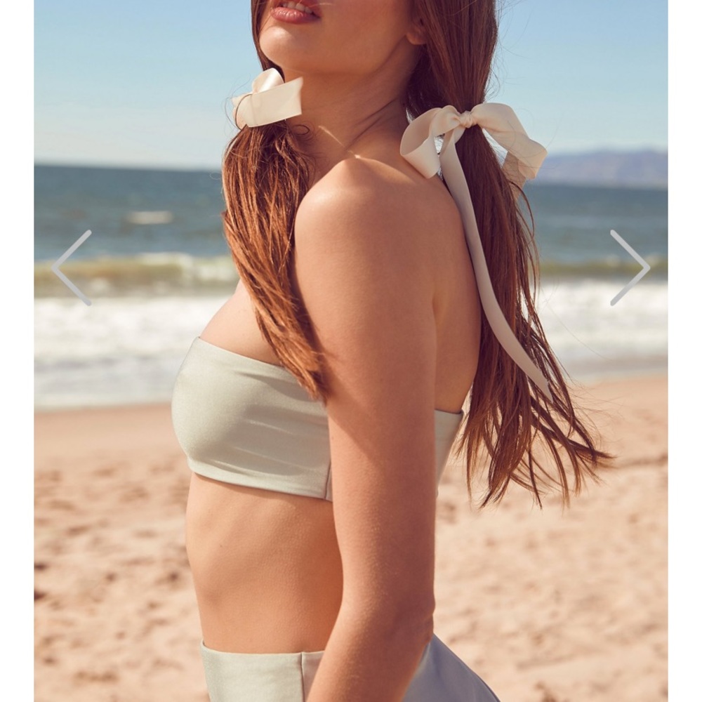 NWT Nasty Gal Beach Babe Bandeau Swimsuit Top